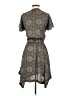 MICHAEL Michael Kors 100% Polyester Aztec Or Tribal Print Gray Casual Dress Size XS - photo 2