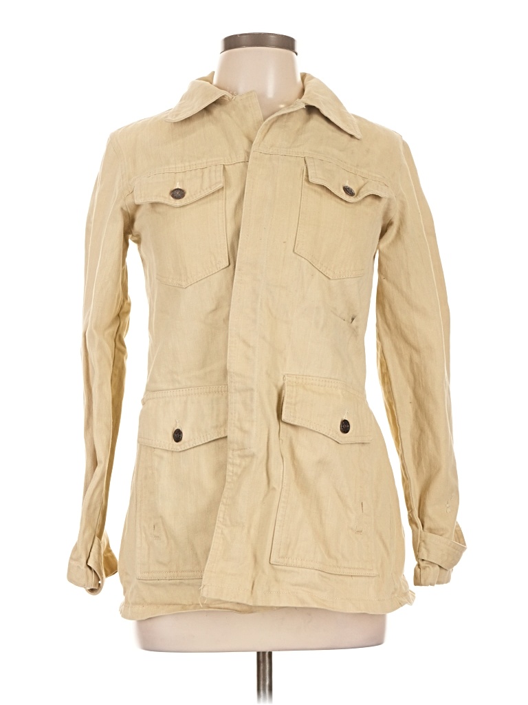 Pre-owned Faded Glory Trenchcoat In Tan
