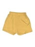 Unbranded 100% Polyester Solid Yellow Shorts Size S - photo 1