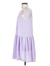 Castro Solid Purple Casual Dress Size XS - photo 5