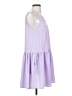 Castro Solid Purple Casual Dress Size XS - photo 4