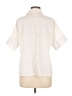 Unbranded 100% Polyester Ivory Short Sleeve Blouse Size M - photo 2