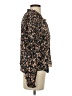 Intermix Brown Black Long Sleeve Blouse Size P (petite) - photo 4