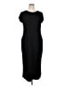 Merokeety Solid Black Casual Dress Size 0X (estimated) - photo 1