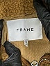 FRAME 100% Recycled Polyester Brown Jacket Size XS - photo 6