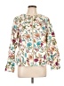 Chico's Floral White Jacket Size L - photo 1