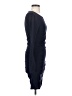 Express Solid Blue Casual Dress Size S - photo 4