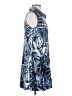 Assorted Brands Graphic Blue Cocktail Dress Size S - photo 4