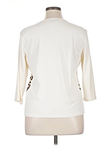 Karen Scott 3/4 Sleeve Blouse (view 2)