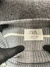 Zara Stripes Gray Pullover Sweater Size 8 - 9 - photo 3
