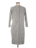 Merona Chevron-herringbone Gray Casual Dress Size M - photo 2