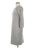 Merona Chevron-herringbone Gray Casual Dress Size M - photo 5