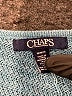 Chaps Chevron-herringbone Teal Pullover Sweater Size M - photo 7