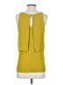 Bobeau Yellow Sleeveless Blouse Size XS - photo 2