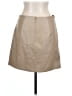 MNG 100% Polyester Tan Faux Leather Skirt Size L - photo 2