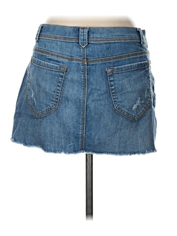 Tildon Denim Skirt (view 2)