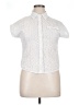 Unbranded 100% Polyester White Short Sleeve Blouse Size XL - photo 1