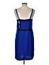 Bebe 100% Polyester Color Block Blue Cocktail Dress Size 10 - photo 2