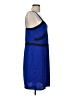 Bebe 100% Polyester Color Block Blue Cocktail Dress Size 10 - photo 4