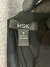 MSK Solid Black Casual Dress Size S - photo 7
