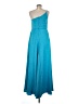 DB Studio 100% Polyester Teal Cocktail Dress Size 6 - photo 2