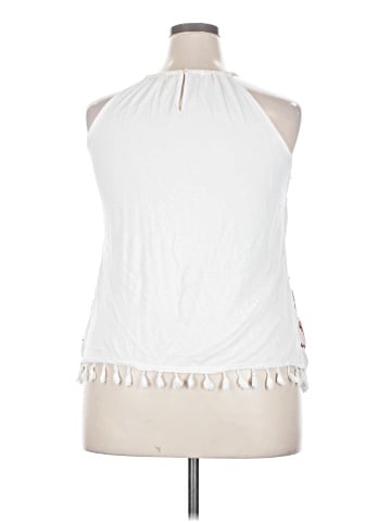 Skies Are Blue Sleeveless Blouse (view 2)