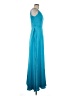 DB Studio 100% Polyester Teal Cocktail Dress Size 6 - photo 4
