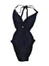 Unbranded Solid Blue One Piece Swimsuit Size M - photo 1
