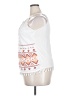 Skies Are Blue White Sleeveless Blouse Size XXL - photo 5