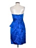 David's Bridal 100% Polyester Blue Cocktail Dress Size 4 - photo 2