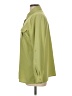Elementz 100% Polyester Solid Green Long Sleeve Blouse Size L - photo 5