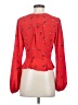 Wild Fable Red 3/4 Sleeve Blouse Size XS - photo 2