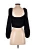 Princess Polly 100% Polyester Black 3/4 Sleeve Blouse Size 8 - photo 2