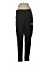 Adidas 100% Polyester Solid Black Track Pants Size M - photo 1