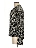 Hinge 100% Viscose Black Long Sleeve Blouse Size M - photo 5