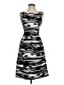 Calvin Klein Graphic Black Cocktail Dress Size 2 - photo 1