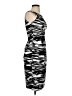 Calvin Klein Graphic Black Cocktail Dress Size 2 - photo 4