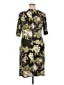 Connected Apparel Print Green Cocktail Dress Size 16 - photo 2