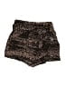 Apt. 9 100% Rayon Animal Print Black Shorts Size 12 - photo 1