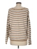 Tommy Jeans 100% Cotton Stripes Tan Pullover Sweater Size M - photo 2