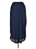 Shein Curve 100% Polyester Solid Blue Casual Skirt Size 12 - photo 2