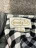Mud Pie 100% Viscose Checkered-gingham Black Cardigan Size L - photo 7