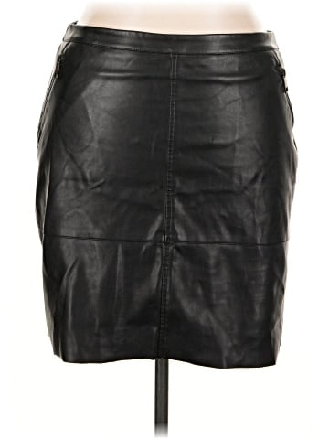 Banana Republic Factory Store Faux Leather Skirt (view 1)