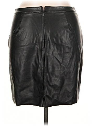 Banana Republic Factory Store Faux Leather Skirt (view 2)