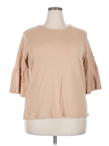 Jones New York Signature 3/4 Sleeve T-Shirt (view 1)