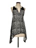 Ric Rac 100% Viscose Silver Black Sleeveless Blouse Size S (estimated) - photo 1