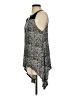 Ric Rac 100% Viscose Silver Black Sleeveless Blouse Size S (estimated) - photo 5
