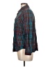 Eddie Bauer Plaid Teal Long Sleeve Button-Down Shirt Size L - photo 5