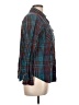 Eddie Bauer Plaid Teal Long Sleeve Button-Down Shirt Size L - photo 4