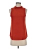 Naked Zebra 100% Polyester Orange Sleeveless Blouse Size S - photo 1